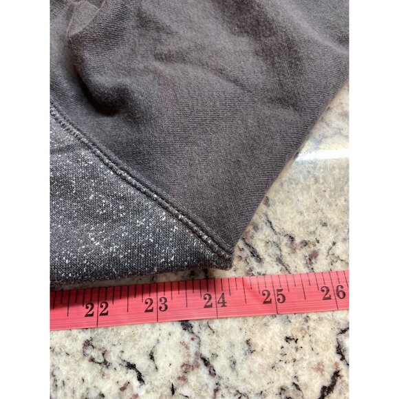 No Boundaries Womens Sweatshirt Medium Gray Striped Full-Zip Hoodie - Picture 6 of 8